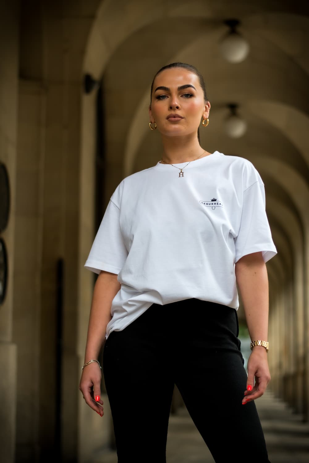 Logo Tee - White