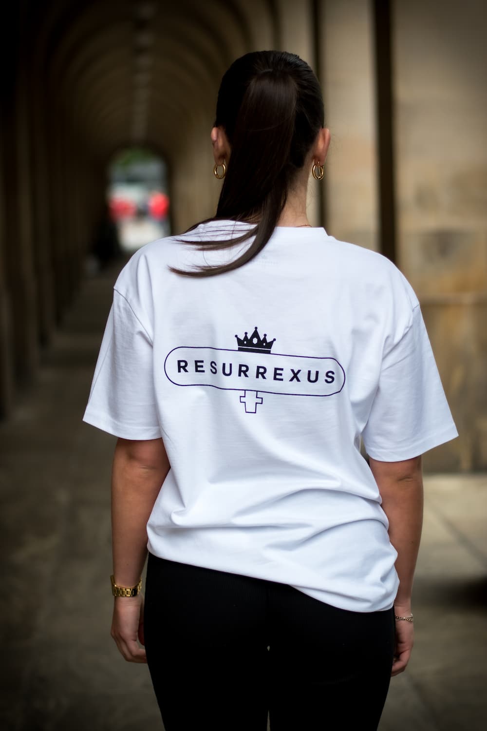 Logo Tee - White