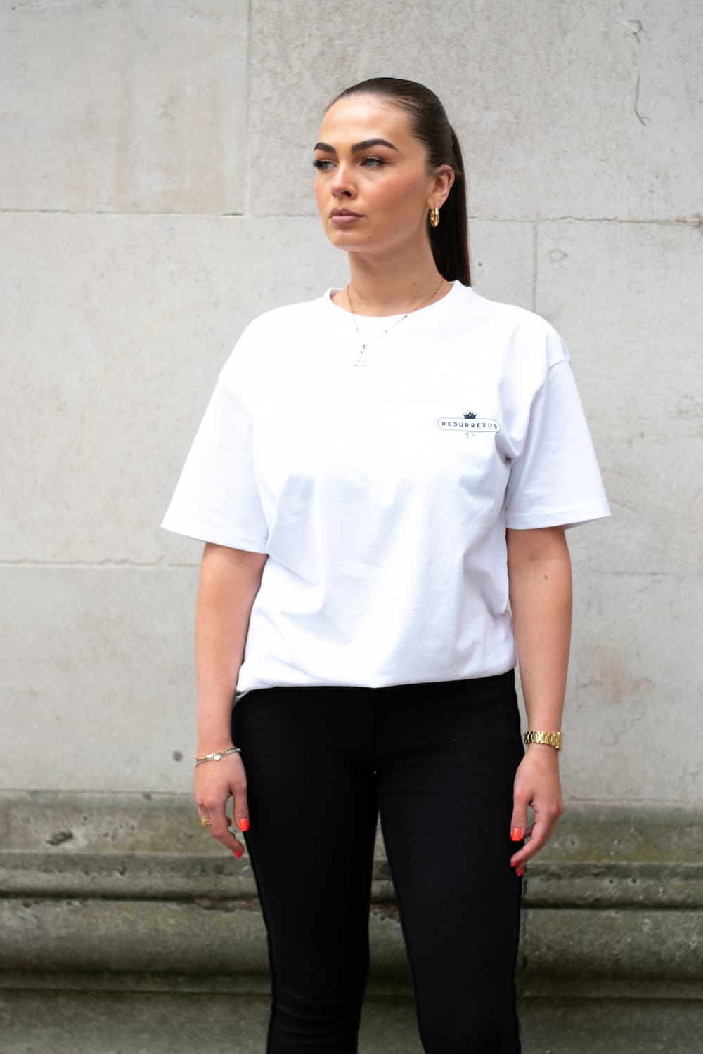 Logo Tee - White