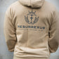 Union Beige Heavy Oversized Hoodie
