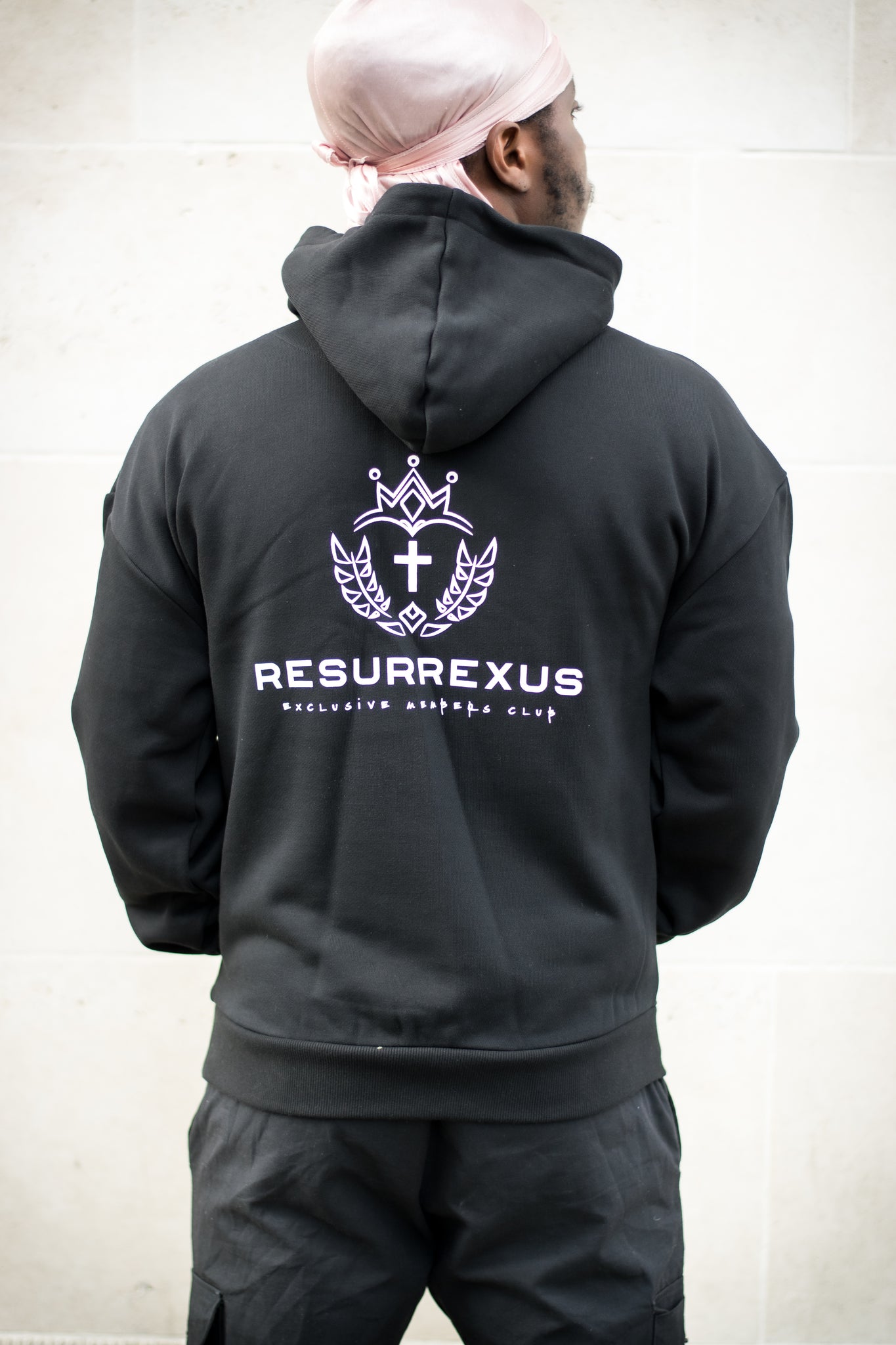 Black Heavy Oversized Hoodie