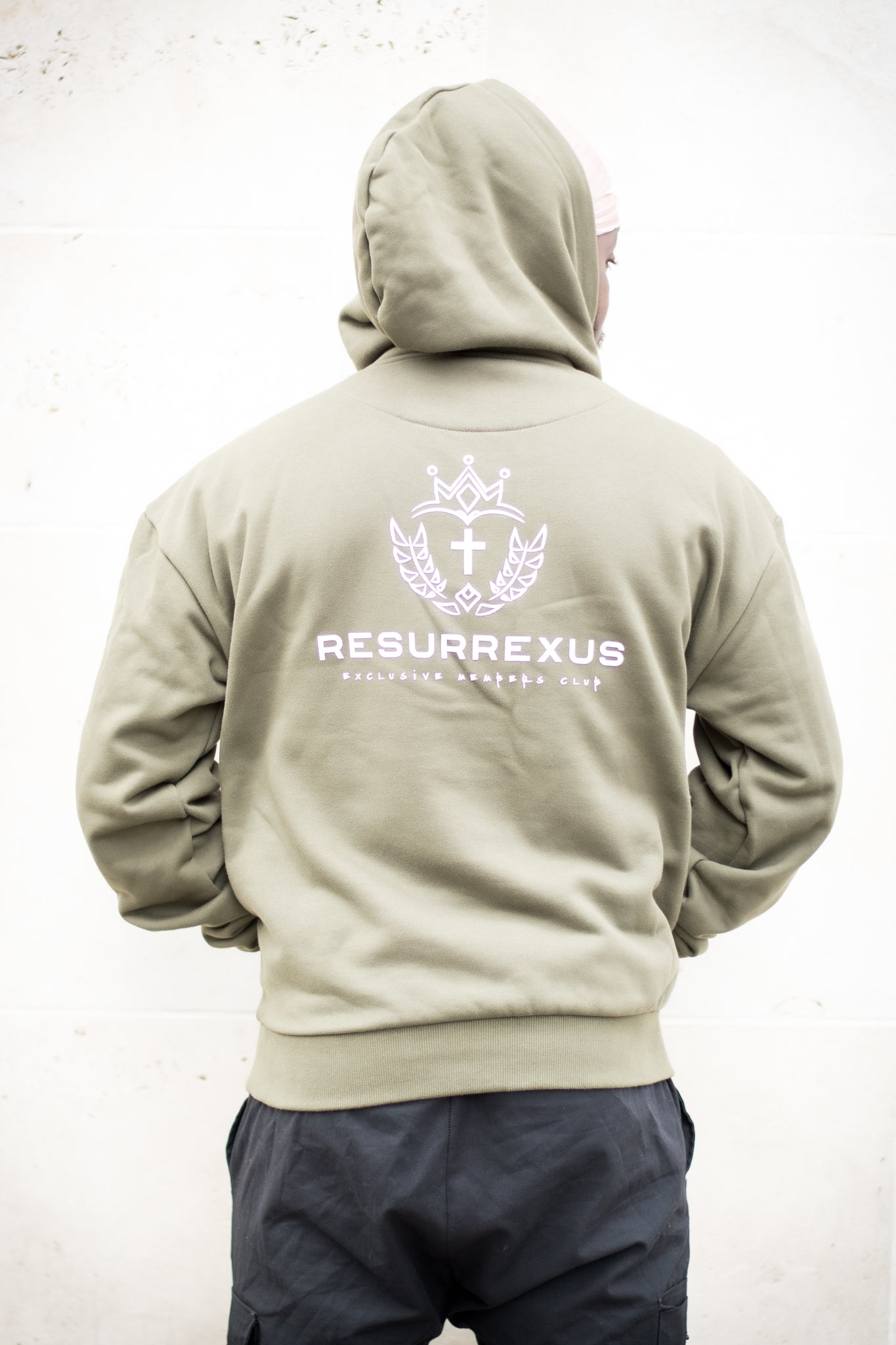 Olive Heavy Oversized Hoodie